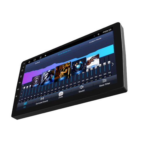 Estéreo de carro universal de toque completo de 9 polegadas com sistema Android 10 reprodutor multimídia de carro cabe em diferentes quadros adicionais