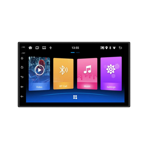 JC01 7 Polegadas Tela Universal Sistema de Navegação Gps Video Player Unidade Central Car Multimedia Player 2 Double Din 2din