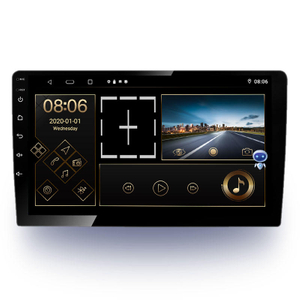 Universal 1 Din IPS 1024*600 Touch Screen Android 2 + 32g BT/GPS/WiFi/Mirror Link/AM/Carplay/DSP GPS Navegador de carro