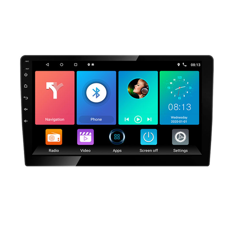 Universal 2 + 32g android 10.0 dsp carplay wince 2 din mp5 player tela de toque android rádio do carro vw polo vivo 7 Polegada