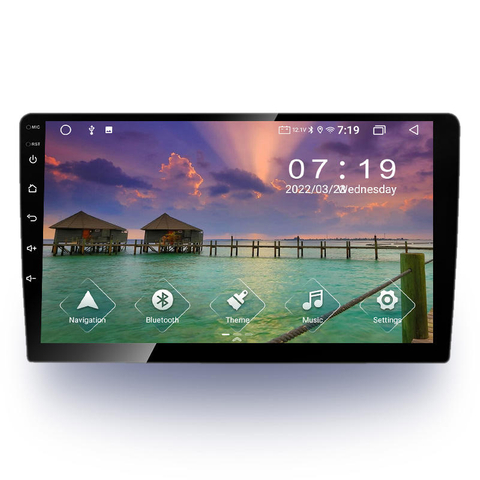 Transfronteiriço Novo 10 polegadas Universal HD Screen Navigation Android Touch Screen Car Radio Stereo