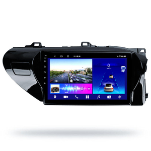 10.1 Polegada tela duplo din android 10.0 sistema multimídia para toyota hilux 2015 2020 dsp gps naxigation carro dvd player áudio