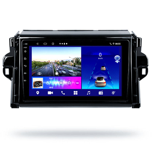 Reprodutor de dvd do carro 2.5d tela sensível ao toque android rádio do carro estéreo para FORTUNER 2 2015 a 2020 sistema multimídia áudio do carro cd dvd player