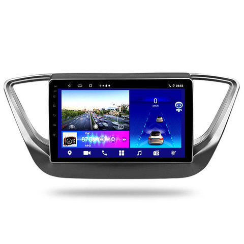 Auto-rádio universal Android para o auto-rádio Hyundai ACCENT 2017 IPS 1024*600