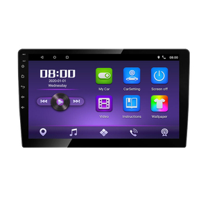 2 Din 10 Polegada T3 DVD Universal Touch Screen Estéreo 2GB 16G 32G 4 Core Sistema GPS HD IPS Rádio para Carro Android 7 Polegada