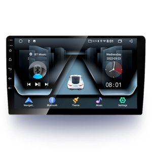 Double Din 10 Polegada Android Carro Universal DVD Estéreo com Navegação GPS BT Rádio Carro Dsp Áudio