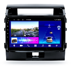 Android 10.0 sistema multimídia 9 Polegada tela de toque leitor dvd do carro para toyota land cruiser 2007 2015 duplo ruído gps naxigation