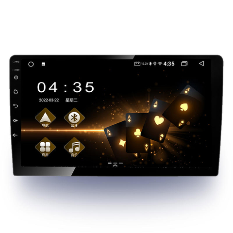 Universal Fit Slim Body 9 Polegada BT Tela HD Carro MP5 Player Sintonizador de Rádio FM Auto Estereo Car Play Android