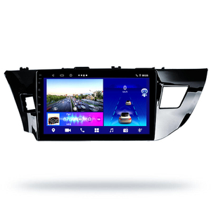 Android 10.0 sistema multimídia 10.1 Polegada ips tela de toque para toyota corolla 2012 2016 carro dvd player rádio gps naxigation