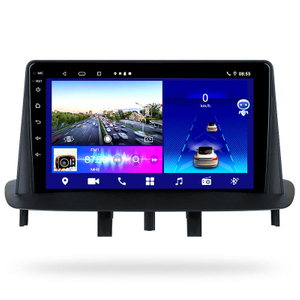 Sistema multimídia 9 Polegada tela de toque carro dvd player rádio para renault megane 2008 2014 duplo din gps naxigation dsp áudio do carro