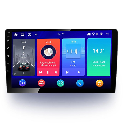 Stc 7 9 10 Polegada 1din/2din dvd player para carro android rádio 7 Polegada hd tela de toque carro navegação gps vídeo para toyota