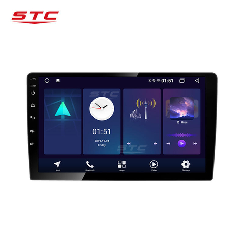 Tela de toque universal android 10.1 gps estéreo reprodutor de vídeo do carro android rádio do carro 9 Polegada 2 din 2 + 32g áudio do carro