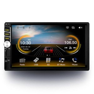 Universal 1 DIN 7 polegadas Carro Mp5 Player Touch Screen Estéreo Automático Rádio Multimídia Player