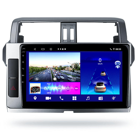 10.1 Polegada reprodutor de dvd do carro ips tela sensível ao toque para toyota prado 2013 2017 android 10.0 sistema multimídia gps naxigation dsp áudio do carro