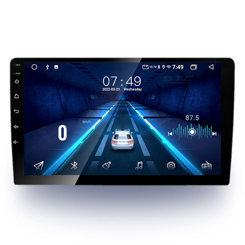 7 9 10 Polegada 1din/2din tela sensível ao toque dsp áudio do carro dvd player do carro android navegação gps multimídia player