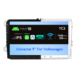 Universal 1 Din 2 Din 7 '' 9 '' 10 '' IPS Touch Screen GPS Wifi 12 Polegada Android Car Radio Car Dvd Player para Volkswagen