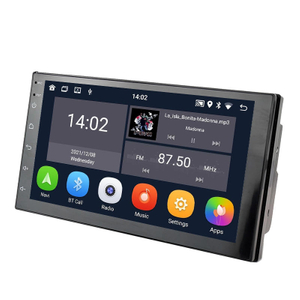 Atacado tablet multimídia rádio navegação vídeo 2 lado tela de botão de toque completo carro universal mp5 player