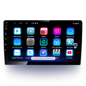 1001A10D Universal 10 Polegada 2din Android 10 Tela Multimídia Rds AHD Dsp Carplay 2 + 32G Rádio Estéreo Player Vídeo