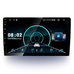 2 Din Universal 9 10 Polegadas Android 10.0 Carro Gps Navegação Android Tela Touch Car DVD Player Multimídia