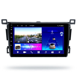 9 Polegada navegação gps carro auto rádio dvd player para toyota rav4 2013 2017 android 10.0 sistema multimídia ips tela de toque