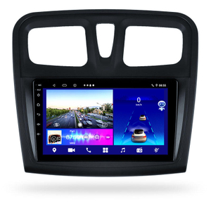 Venda imperdível rádio de carro inteligente com tela sensível ao toque completa para Android e IOS DVD Player para RENAULT SANDERO 2012 2019