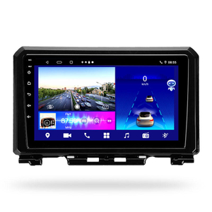 9 Polegada sistema multimídia ips 2.5d tela de toque para suzuki jimny 2018 a 2020 duplo din carro dvd player dsp navegação gps