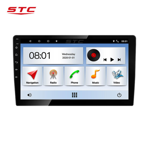 Fabricante 10 polegada android encosto de cabeça monitor do carro tela sensível ao toque 13.3 polegada android multimídia player navegação gps áudio do carro
