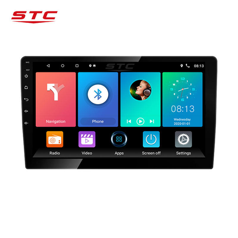 Fabricante 10 polegada android rádio do carro dvd player android espelho tela de toque multimídia player navegação gps áudio do carro