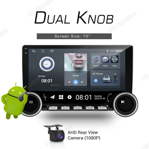 10 'Rádio de carro Android de botão duplo universal