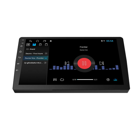 Android 10 1GB RAM 16GB ROM Rádio para carro android jogadores saída AV