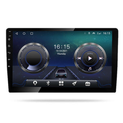 Sistema Android universal de tela de alta definição super com dvr duplo dianteiro e traseiro rádio de carro de 10 polegadas