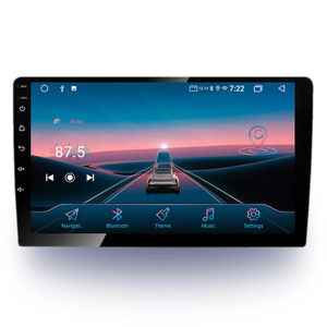 Direto da fábrica 9 Polegada carro dvd player duplo din tela de toque usado carro autoradio suporte navegação dsp carplay