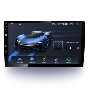 Hd tela de toque carro multimídia gps android rádio estéreo sistema áudio player vídeo android 9 ips navegação gps rádio do carro player