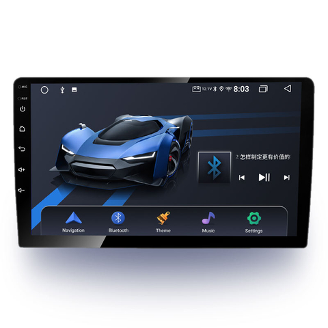 Hd touch screen carro multimídia gps android rádio sistema de som estéreo reprodutor de vídeo