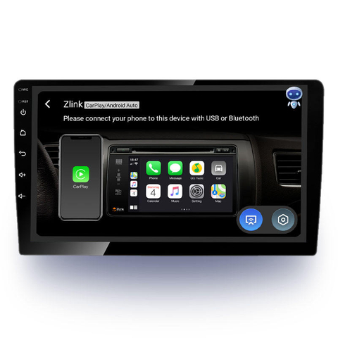 7 9 10 Polegada 1din/2din android rádio estéreo do carro gps e jogador android do carro com espelho retrovisor link multimídia player