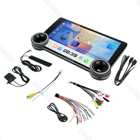 10.1 Em botões duplos, touch screen car Radio