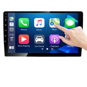 Ips + 2.5d 2gb + 32gb 360 câmera com fio carplay tema on-line 48 banda eq 10 Polegada android tela de toque carro dvd player auto eletrônica