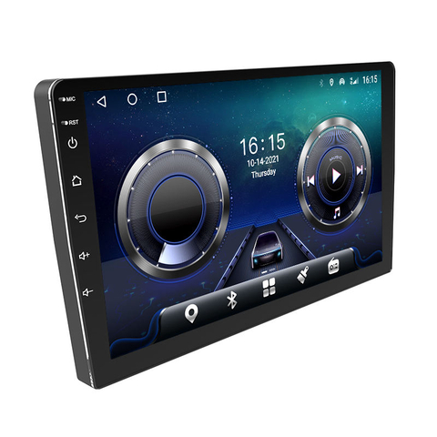 Atacado OEM 10 Polegadas Slimbody Estéreo Sistema Android Player de Rádio Vídeo de Carro Com BT FM USB Carro com Estéreo