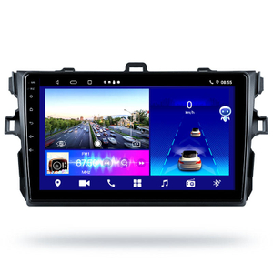 Android 10 venda quente tela ips 9 polegada tela dividida suporte de navegação gps do carro para land cruiser 2015 2016 2017 2018 2019 2020