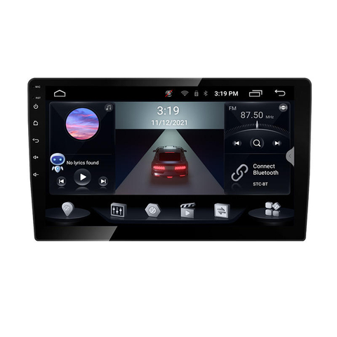 Android 10 1 Din 9/ 10 Polegada Tela Grande Android Auto Radio Car Dvd Player android player para carro