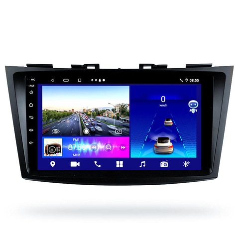 9 Polegada sistema multimídia carro dvd player para suzuki swift 2010 2017 carro auto eletrônica dsp gps rastreamento de navegação áudio