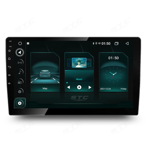 STC Android 11 2 + 32 GB Double Din Car Stereo 2.5D Touch Screen Navegação GPS Android 7 Polegadas Rádio para carro