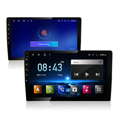 Android carro dvd player tela de toque android suporte 4g lte navegação vídeo do carro multimídia acessórios opcionais
