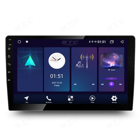 Tela de toque universal android 10.1 gps estéreo reprodutor de vídeo do carro android rádio do carro 9 Polegada 2 din 2 + 32g áudio do carro