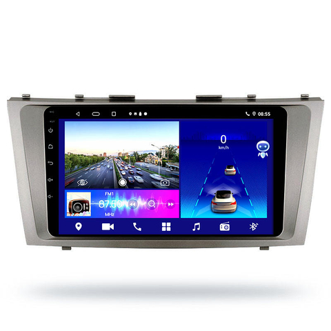 Rádio automotivo, gps, automático, android, pedido, autoatendimento, tela sensível ao toque, reprodutor multimídia ainavi, para toyota camry 2006 2011 9